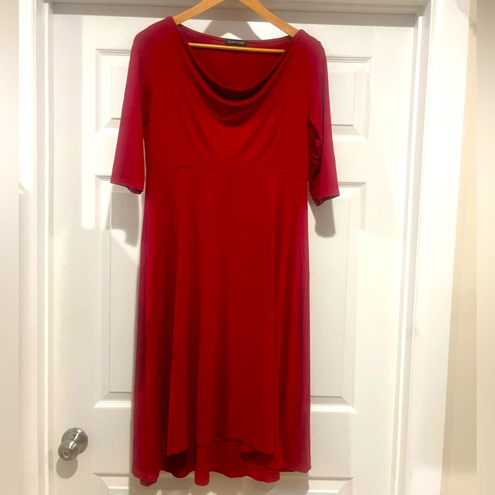 Eileen Fisher Red Dress size small